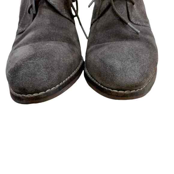 Franco Sarto shoes ankle booties and medium taupe lace up side zipper size 7.5 - Picture 4 of 8